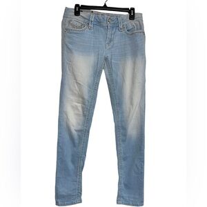 Rock Revival Miriam Ankle Skinny jeans. Size 29 GUC light wash